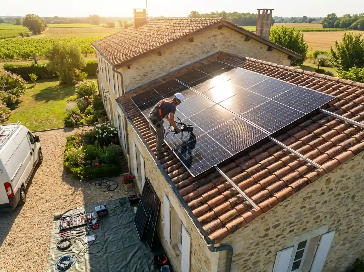 Installation de Panneaux Solaires Captieux